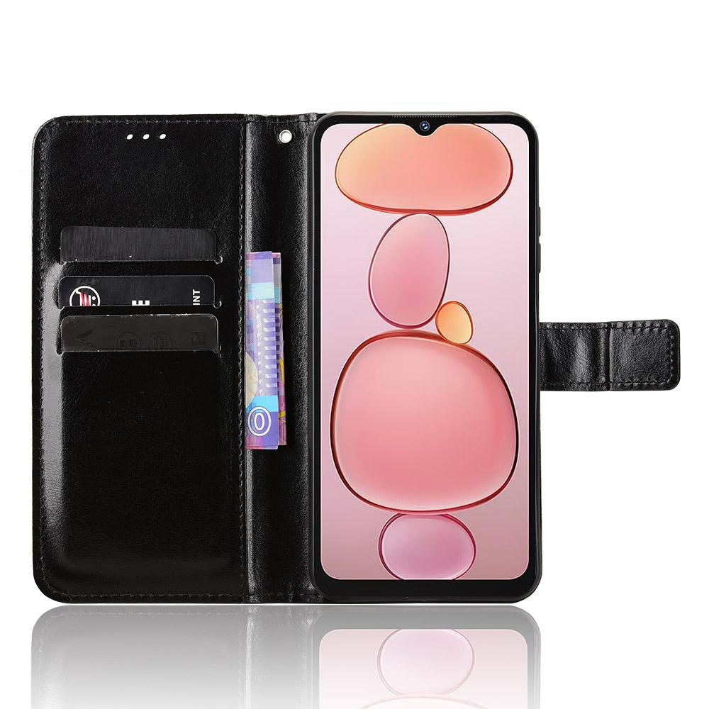 for Oukitel C3 2025 Wallet Case with Kickstand & Card Slots – Shockproof, Dustproof, Business Heavy Duty Flip Leather Cover