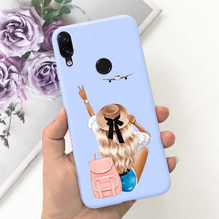 For Xiaomi Redmi Note 7 Case Note7 Pro Cute Cartoon Painted Phone Case For Xiaomi Redmi Note 7 Pro Redmi7 Back Cover Soft Bumper