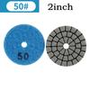 2 Inch 50mm Diamond Dry Polishing Pad Type For Granite Marble Sanding Disc Diamond Polishing Pad Dry Flexible Resin Sanding Disc