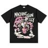 2026 ВеснаЛето MGK Machine Gun Kelly Хлопок Унисекс Любимая фанатами Мода Классика Ретро Уличная Футболка