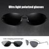 Модные крутые поляризованные солнцезащитные очки сверхлегкие без оправы мужские солнцезащитные очки для вождения на открытом воздухе для рыбалки солнцезащитные очки
