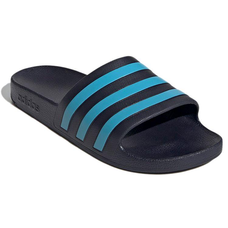 Adidas Adilette Aqua Slide Legend Ink Cyan Unisex Sneakers Blue Bright-Cyan EG1757