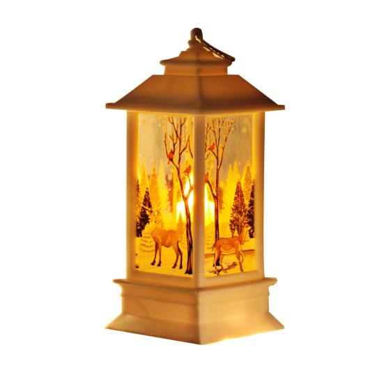 Рождественский Санта-Снеговик светодиодная лампа Лось свет ночной рабочий стол Рождественская елка висячий декор