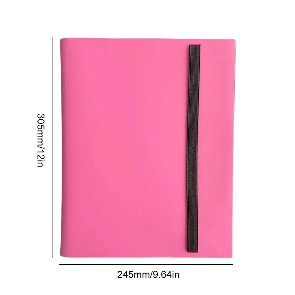 Коллекция мультфильмов Блокнот 9 Карманных Коллекций Аниме Карт Портативный Держатель 360 Карт для Покемонов Игровые Карты Коллекция