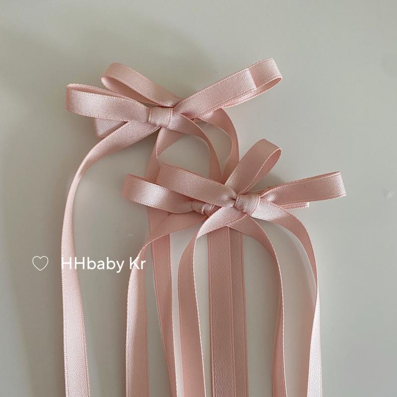 Cloth Ribbon Hair Clip Clamp Sweet Bow Hairpin Barrettes For Women Girls Hair Accessories Korean Headdress Gift