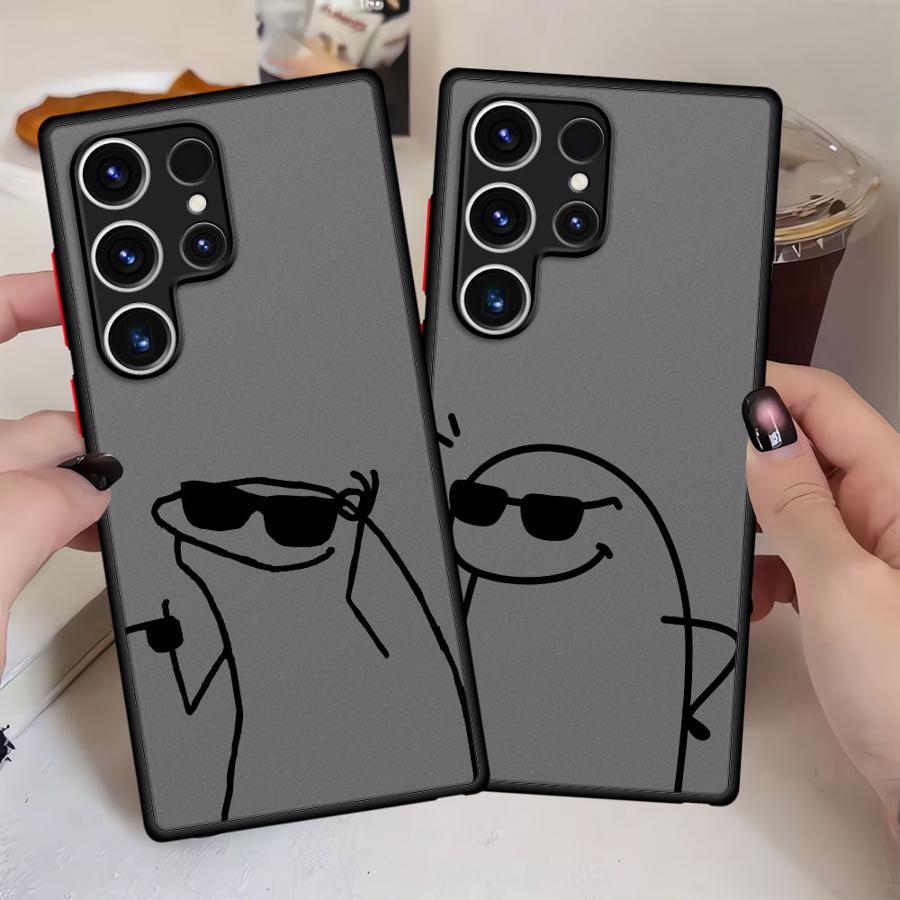 Чехол задняя крышка для телефона Funda для Samsung Galaxy S22 S26 S23 FE Note 20 Ultra 10+ S25 Ultra S24 Plus S21 S20 FE Линия Люди