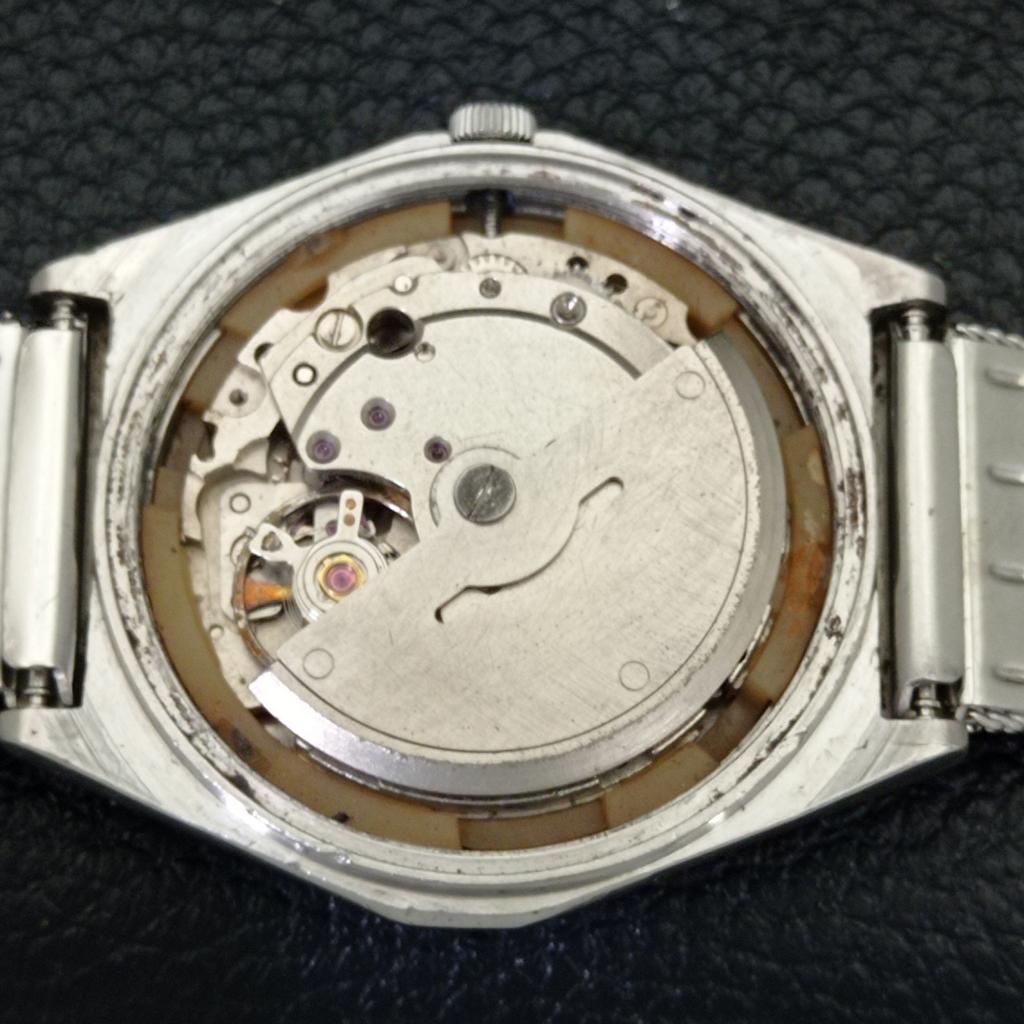 Б/у винтажные мужские часы Citizen Automatic 8200 из Японии с синим циферблатом a434819-2 R123-a434819