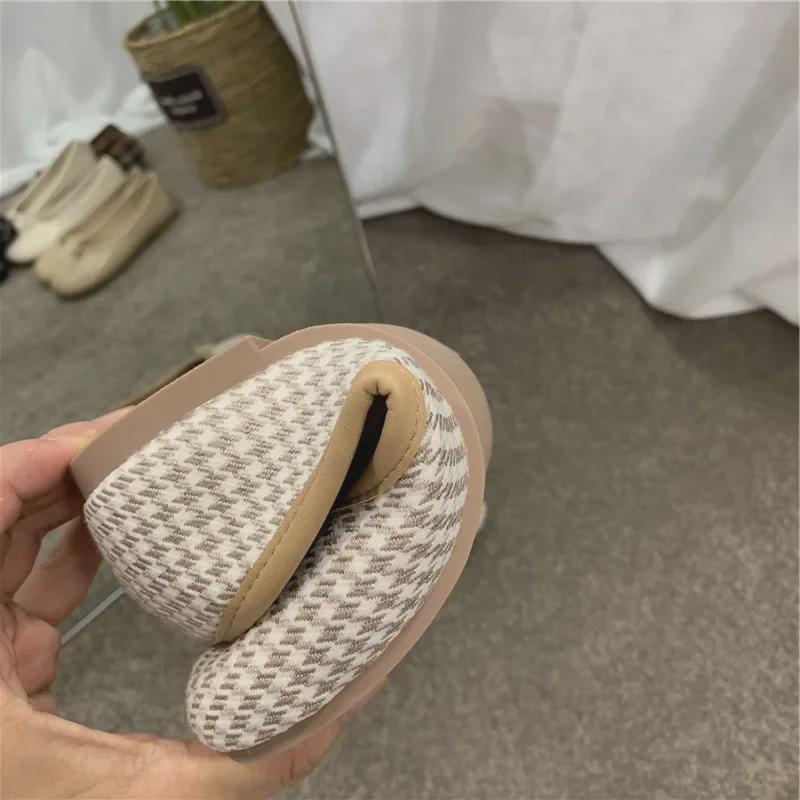 Женские туфли на плоской подошве с раздельным носком и копытом 2024 года на весну, лето и осень