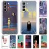 Прозрачный мягкий чехол для Samsung Galaxy S20 FE S21 Ultra S10 Plus S10e S9 S8 Note 20 10 Lite 9, чехол для телефона, чехол в стиле аниме «Унесенные призраками»