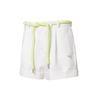 Logo Cuffed Shorts Women Shorts White 59901402