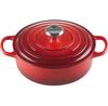 Le Creuset Signature Round Casserole 24 Cm Cherry Red 3.2 L (21179240602430)