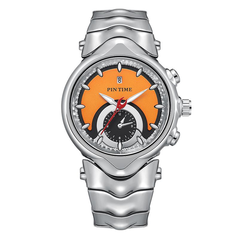 PINTIME Y2K Creative Retro Style Luxury Men's Watch Fashion High Quality Mechanical Design Quartz Watch New reloj hombre