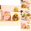 Adorable Cartoon Squeeze Biscuit Decorative Figurines For Stress Relief In Home Office