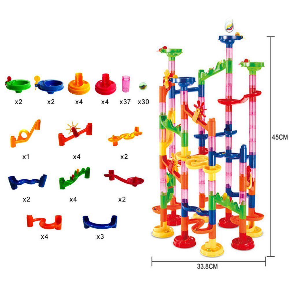 DIY строительные шарики трек пластиковые домостроительные блоки игрушки на Рождество yllLh