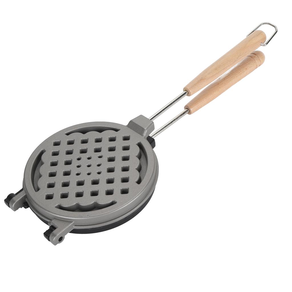 Nonstick Waffle Maker Pan Dual Sided Non Stick with Removable Handle Mini Waffle Maker for Waffles