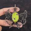 Stichtite Pendant Copper Wire Wrapped Gemstone Pendant Butterfly Pendant Copper Wire Jewelry Handmade Pendant Stichtite Jewelry Gift For Him