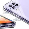 Coque de protection - BOOLING - pour Samsung Galaxy A22 4G - Silicone Antichoc - Transparent - Coins renforcés