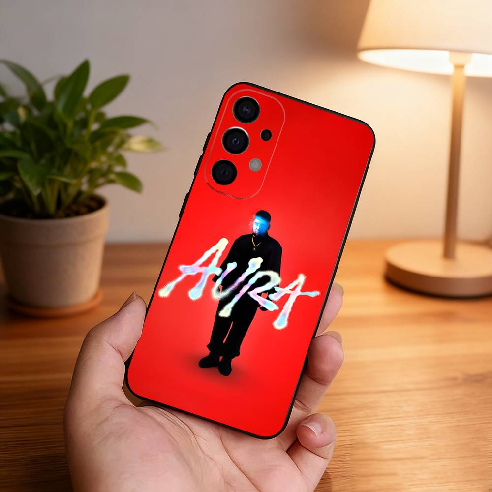 2025 Tour Rapper Maka Aura Phone Case For Samsung S25,S24,S21,S22,S23,S30,Ultra,S20,Plus,Fe,Lite,5G Black Cover