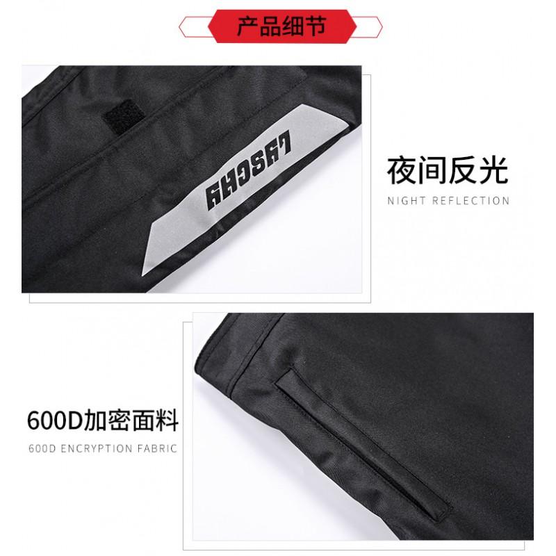 Mens Motorcycle Riding Pants With Windproof Waterproof Protection Breathable Stretch Oxford Fabric