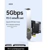 Ugreen Сетевая карта PCIe 5 Гбит/с с проводным подключением Ethernet (Китайская версия)