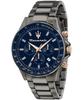 Sfida Chronograph Stainless Steel Blue Dial Quartz R8873640001 100M Men's Watch