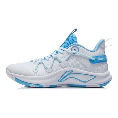 Баскетбольные кроссовки Li Ning Flash Team из искусственной кожи с амортизацией, нескользящие, износостойкие, с отскоком, низкие, мужские баскетбольные кроссовки ABPR045-4