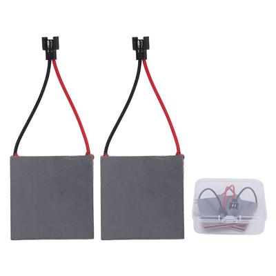 2 шт. Лист для генерации энергии для каминного вентилятора, работающего от тепла, Запасная часть для ремонта вентилятора для дровяной печи, 227 градусов Цельсия Тепло