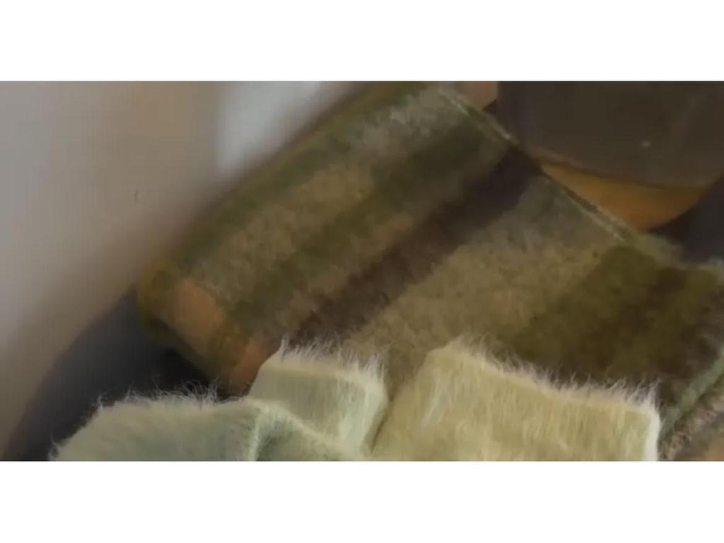 Элегантный зеленый мохеровый свитер для женщин - зимний утолщенный, роскошный на ощупь, красивый пуловер из норковой шерсти