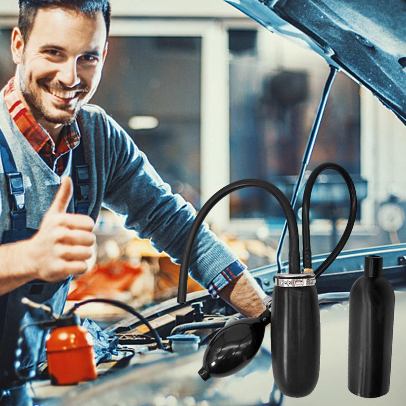 Легкий впускной адаптер, надувной дымовой аппарат, тестер герметичности с отверстиями для труб, резиновые компоненты, значения сброса давления и насосы