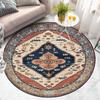 Круглый ковер BOHO для гостиной, ковры для декора спальни, моющиеся мягкие ковры, нескользящие, для декора кабинета, для стула, коврик