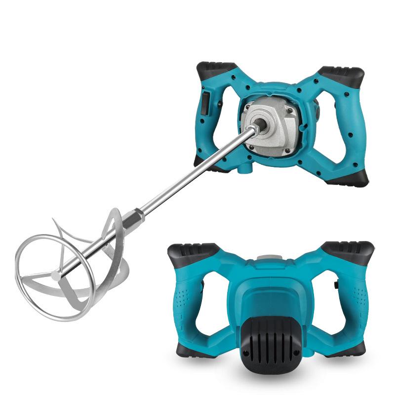 Многофункциональный ручной электрический миксер Портативный бетоносмеситель для краски и извести и цемента Промышленный рулевой миксер