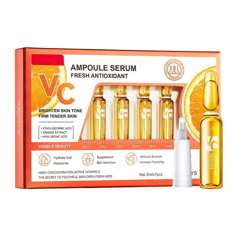 Гиалуроновая кислота 24k Gold Vitamin C Увлажняющая сыворотка Против морщин и увлажнения кожи лица Отбеливающий уход за кожей
