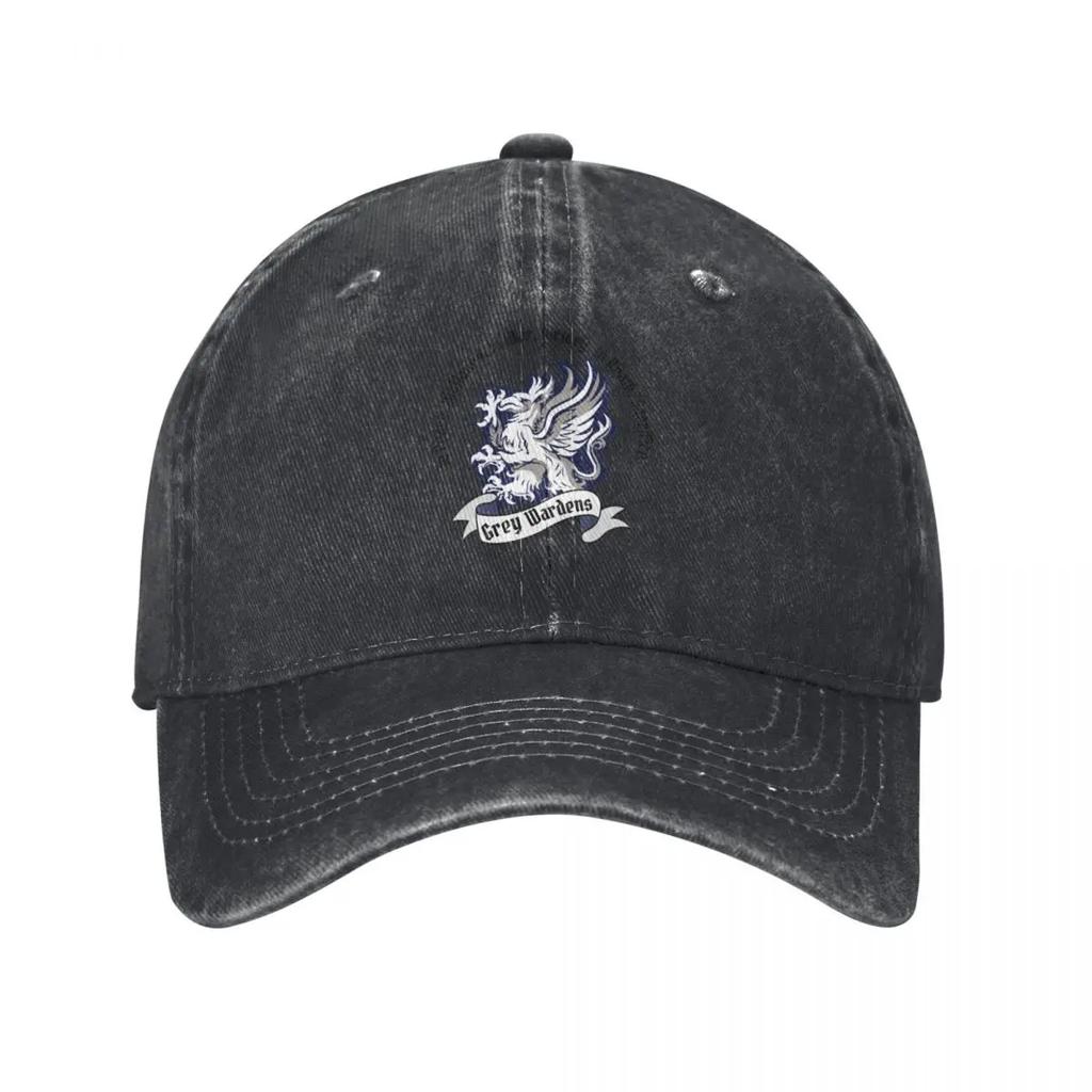 Grey Wardens Dragon Age Origins Logo and Quote Baseball Cap Golf fishing hat Wild Ball Hat custom caps For Unisex Womens