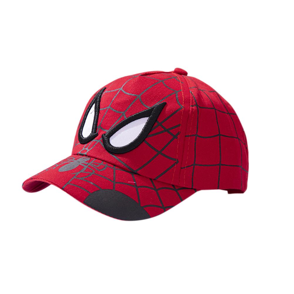 Children's Baseball Cap Cartoon Pattern Canvas Hat For 2-8 Years Old Kids