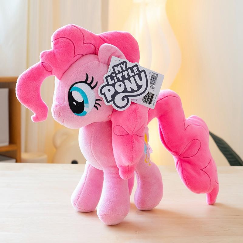 Плюшевая игрушка My Little Pony Аниме Радуга Дэш Рарити Твайлайт Спаркл Флаттершай Пинки Пай Эплджек Мягкая игрушка Украшение Кукла Подарок