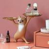 Танцующий Кот Анимация Смоляная Фигурка Креативный Мультяшный Песочный Скульптор Кот Украшение для Гостиной Новоселье
