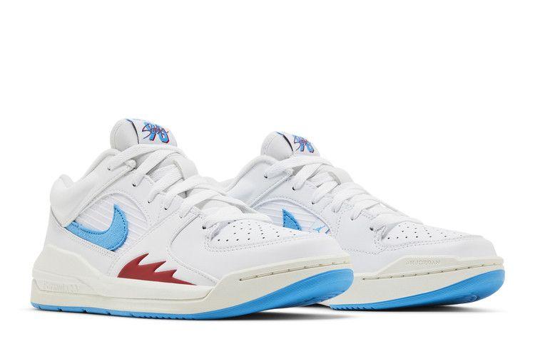 Jordan Stadium 90 White Dark Powder Blue (Women's) Sneakers