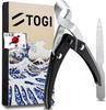 TOGI Nail Clippers Made In Premium Quality Years of Tsubame-Sanjo [Exquisite] Nippers, Japan, [100 Craftsmanship]