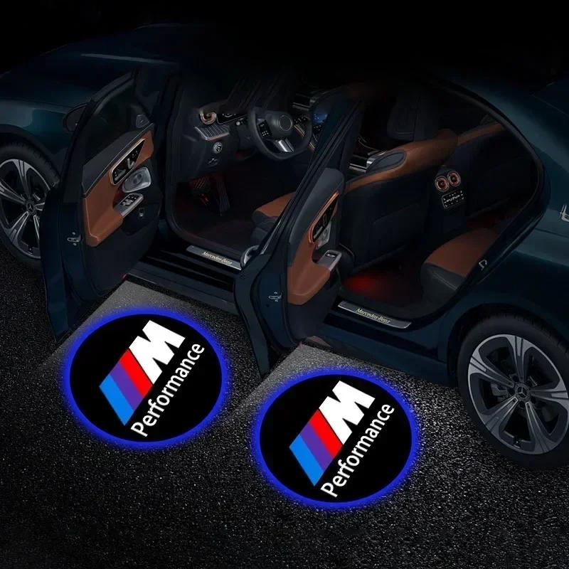 2025 Горячие E90 Для BMW 2 шт. Автомобильный Значок Проекторы Двери Приветственные Лампы Для BMW i3 i4 i5 i7 iX3 F07 F48 F39 F34 F40 G30 G20 G32