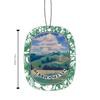 Paper Car Fragrance Hanging Decoration Flower Car Rearview Hanging Ornament  Fan Gifts