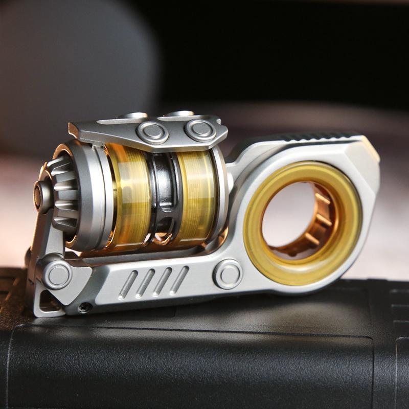 Инновационная и стильная EDC игрушка-фиджет из нержавеющей стали, сенсорная игрушка-яйцо для концентрации внимания при синдроме дефицита внимания и гиперактивности