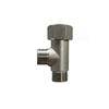 Brass Valve Adapter Coated 3 Way Water Line Bidet T Adapter Bidet