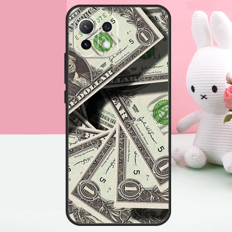 Денежный чехол для банкнот и наличных Доллар для Xiaomi 15 Ultra 14 13 15T 13T 14T Pro 17 Pro Max POCO F7 X7 Pro X5 X6 F5 F6 Funda