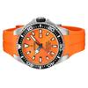 FESTINA Кварцевые мужские часы Diver с резиновым ремешком с оранжевым циферблатом F20664-4 200M