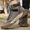 Мужские легкие нескользящие дышащие осенне-зимние износостойкие ботинки из натуральной кожи для путешествий по бездорожью и пустыне