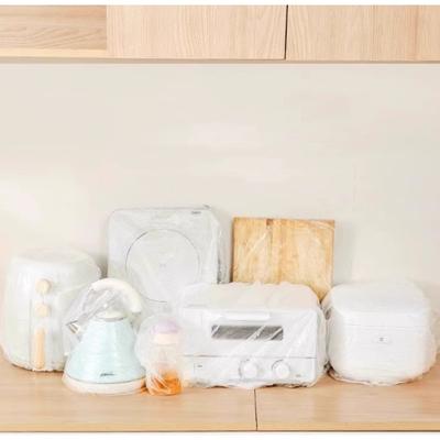 Очень большой одноразовый пылезащитный чехол для рисоварки, плиты, противня, микроволновой печи, бытовой техники, вентилятора, пластиковый пылезащитный чехол