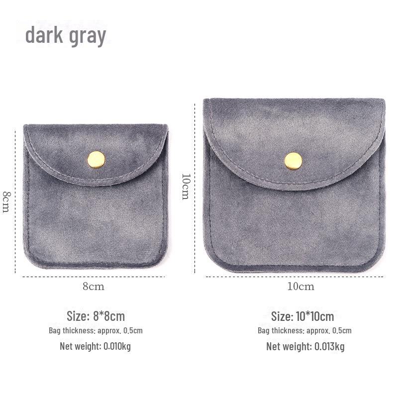 Бархатный мешочек для браслетов и колец - элегантный подарочный мешочек из нефрита