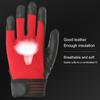1 Pair Work Gloves Anti-Electricity Protective High Voltage Electrical Insulating Glove Soft Mittens Riding Black