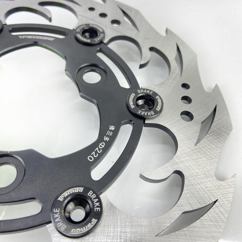 Universal Electric motorcycle Floating disc 220mm brake disc For For Yamaha Aerox Nitro BWS Zuma RSZ JOG Force M3 N1s