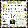 Pasimy Halloween Bulletin Board Decorations Set Halloween Theme Classroom Decor Spider Bat Ghost Pumpkin Cutouts with Borders for Home School Party